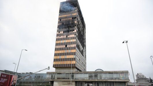 Predviđana je gradnja nekoliko nebodera od 25 do 34 kata u kompleksu Vjesnika