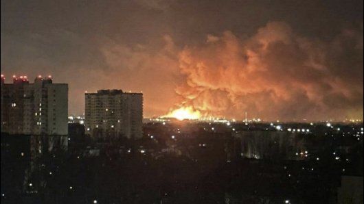 Strateška ruska rafinerija u plamenu nakon ukrajinskog udara: Napali su više regija