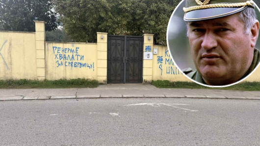 Crnogorsko ministarstvo osudilo grafit podrške Ratku Mladiću