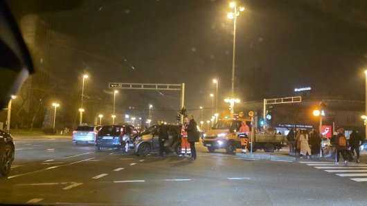 Sudar na križanju Savske i Vukovarske u Zagrebu