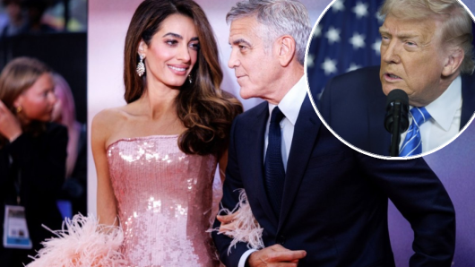 Bračni par Clooney, Donald Trump