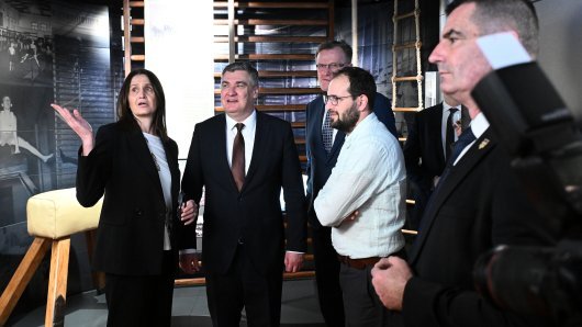 Zoran Milanović u Hrvatskom športskom muzeju