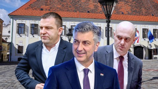 Dario Hrebak, Andrej Plenković, Josip Dabro