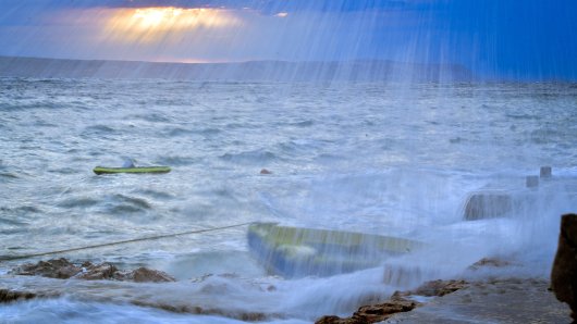 Vjetar na Jadranu - ilustracija