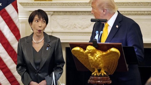 Sanae Takaichi, Donald Trump