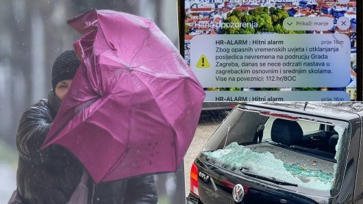 Nevrijeme u Zagrebu