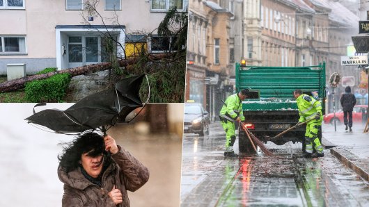 UŽIVO: NEVRIJEME U ZAGREBU