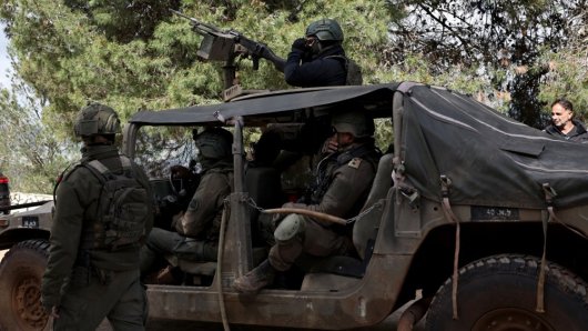 Vojnici IDF-a na granici s Libanonom