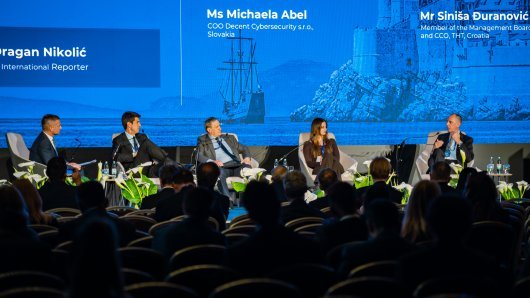 Panel 'Wiring the Three Seas'