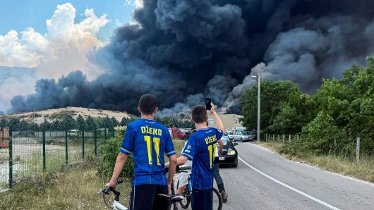 Požar u Mostaru