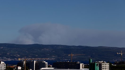 Požar na Hvaru vidi se i iz Splita