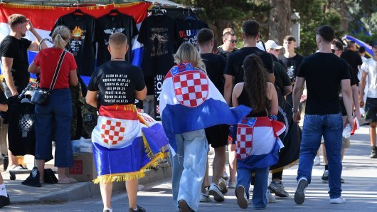 Atmosfera uoči koncerta Marka Perkovića Thompsona