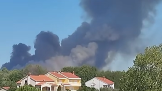 vatrogasci na terenu