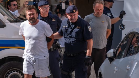 Privođenje četvorke osumnjičene za izazivanje požara u Zadru