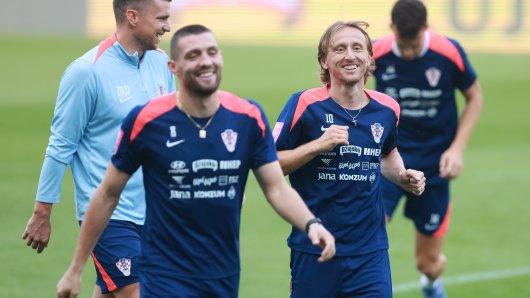 Mateo Kovačić i Luka Modrić