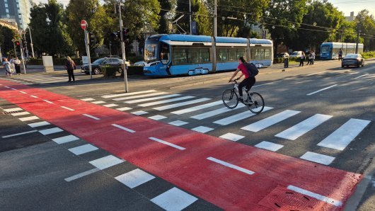 Križanje Savske ceste i Ulice grada Vukovara u Zagrebu