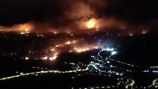 Požar na Braču