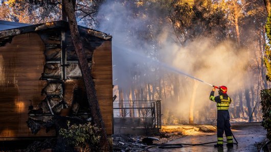 Posljedice požara u resortu Gava na Braču
