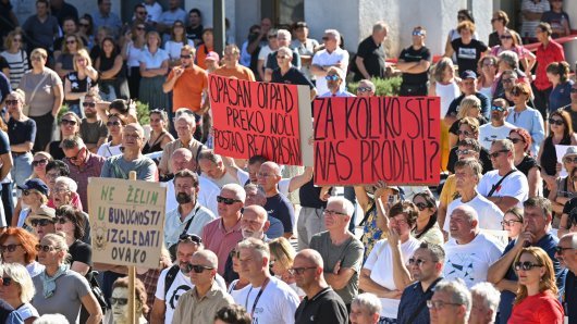 Prosvjed zbog spaljivanja otpada u Koromačnom