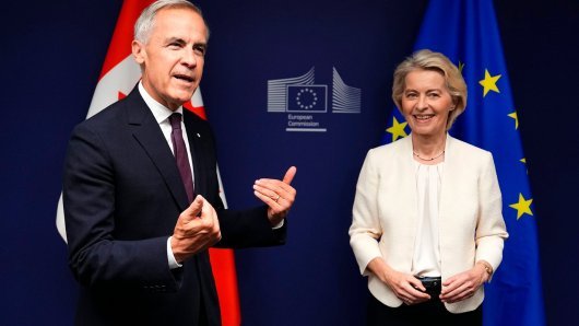 Mark Carney i Ursula von der Leyen