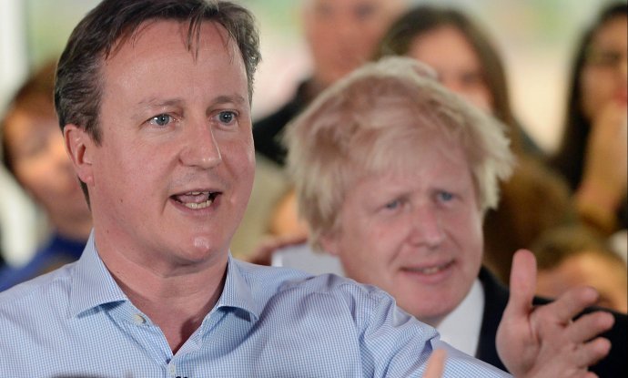 David Cameron i Boris Johnson