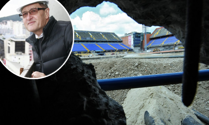 Arhitekt Otto Barić, stadion Maksimir