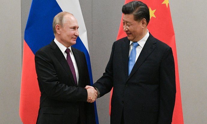 Ruski predsjednik Vladimir Putin s kineskim kolegom Xi Jinpingom