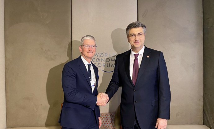 Andrej Plenković i Tim Cook