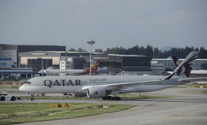 Qatar Airways - ilustracija