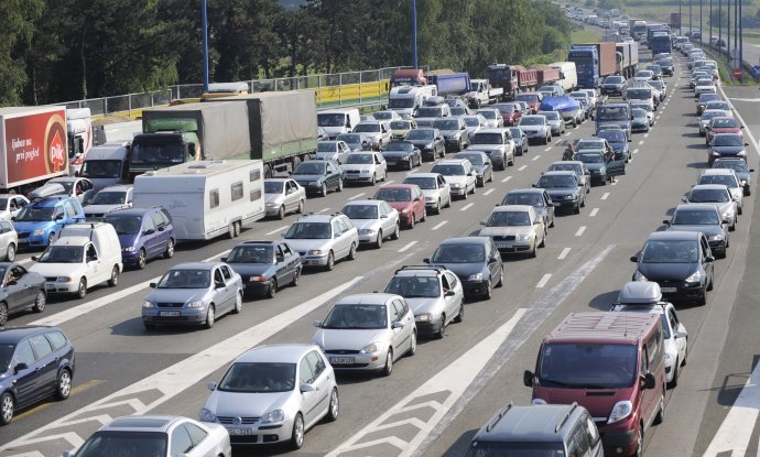 gužva kolona autocesta