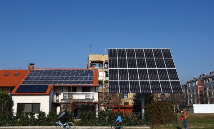 Solarna kuća solarna energija