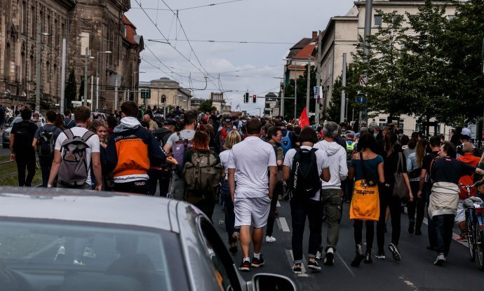 Prosvjedi u Berlinu protiv epidemioloških mjera