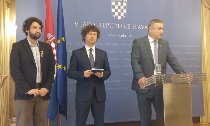 Boris Jokić, Predrag Šustar i Tomislav Karamarko