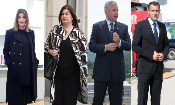 Josipa Rimac, Gabrijela Žalac, Ivo Sanader, Matija Posavec