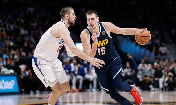 Nikola Jokić i Ivica Zubac