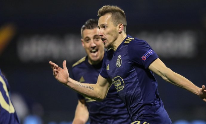 Mislav Oršić na utakmici Dinamo - Tottenham