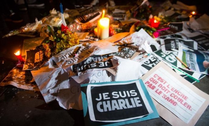 Prosvjed podrške Charlie Hebdou