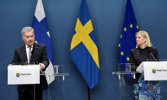 Finski predsjednik Sauli Niinisto i švedska premijerka Magdalena Andersson