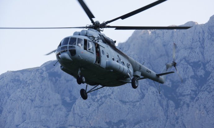 Jedan od helikoptera Mi-8 MTV, koje Hrvatska namjerava donirati Ukrajini