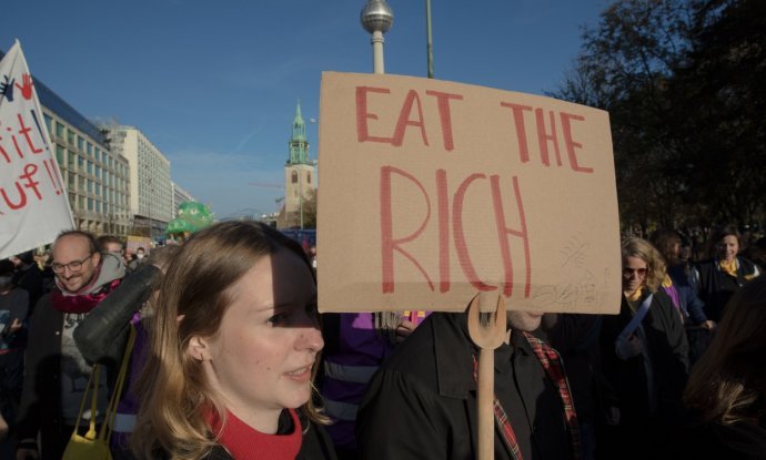 Prosvjed protiv inflacije i krize u Berlinu