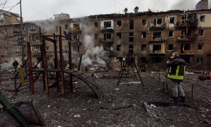 Napad na Kijev potkraj studenog (arhivska fotografija)