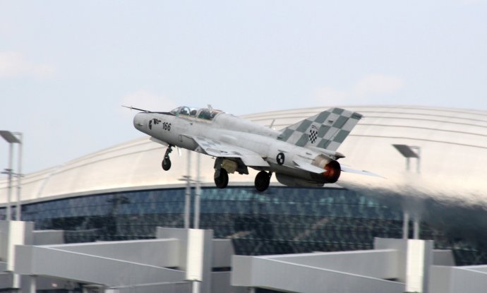 Ilustracija/MiG-21 Hrvatskog ratnog zrakoplovstva