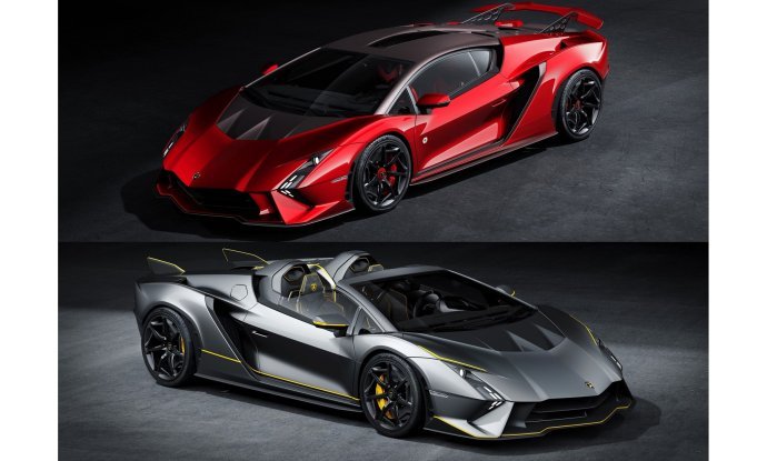 Lamborghini Invencible coupé i Auténtica roadster