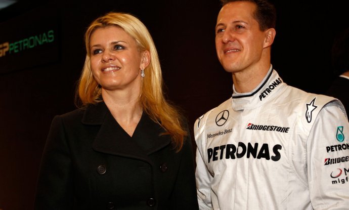 Corinna i Michael Schumacher