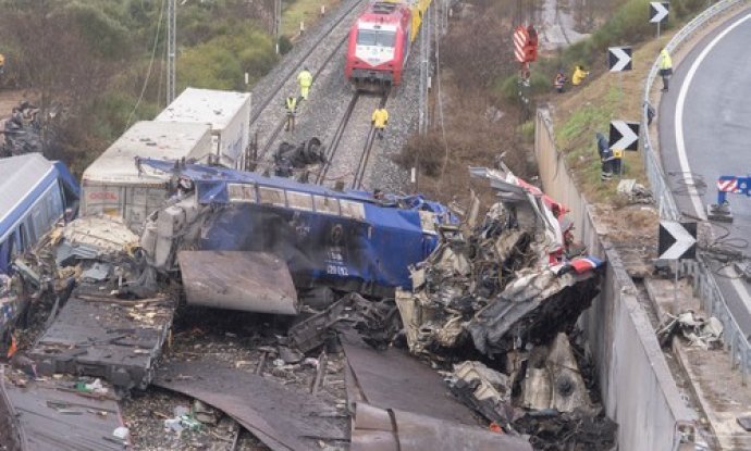 Željeznička nesreća u Larissi, Grčka
