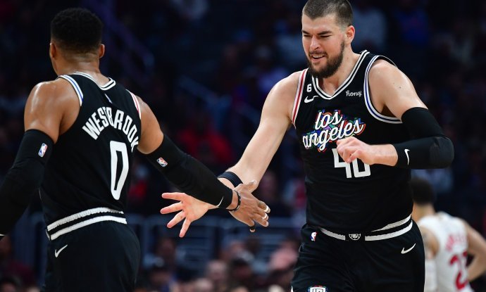 Ivica Zubac i Russell Westbrook
