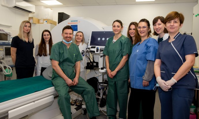 Tim Odjela intervencijske radiologije KBC-a Sestre Milosrdnice