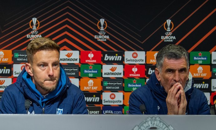 Ivan Rakitić i Jose Luis Mendilibar