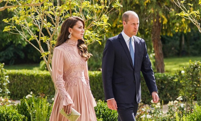 Kate Middleton i princ William u Jordanu