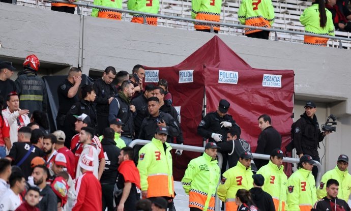 Poginuli navijač na stadionu River Platea